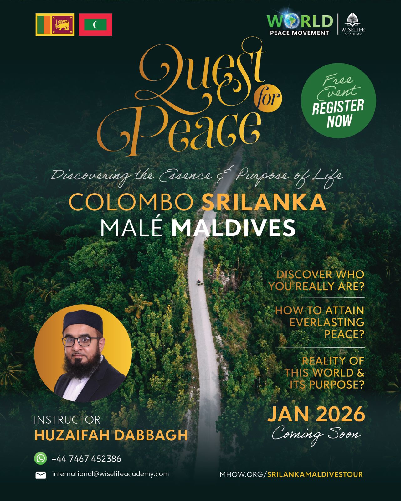 Sri Lanka & Maldives January 2026