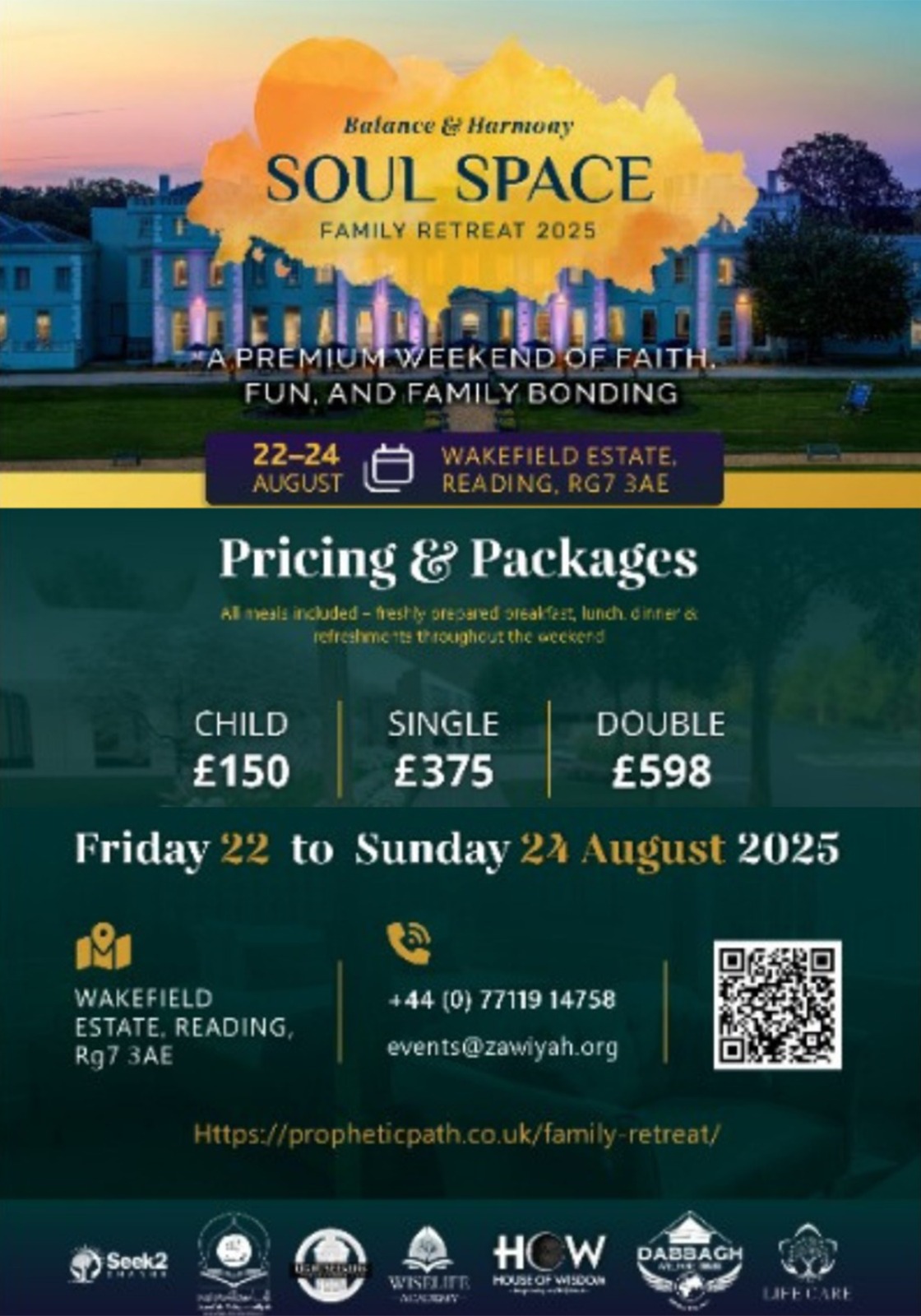 Balance & Harmony Soul Space Family Retreat 2025