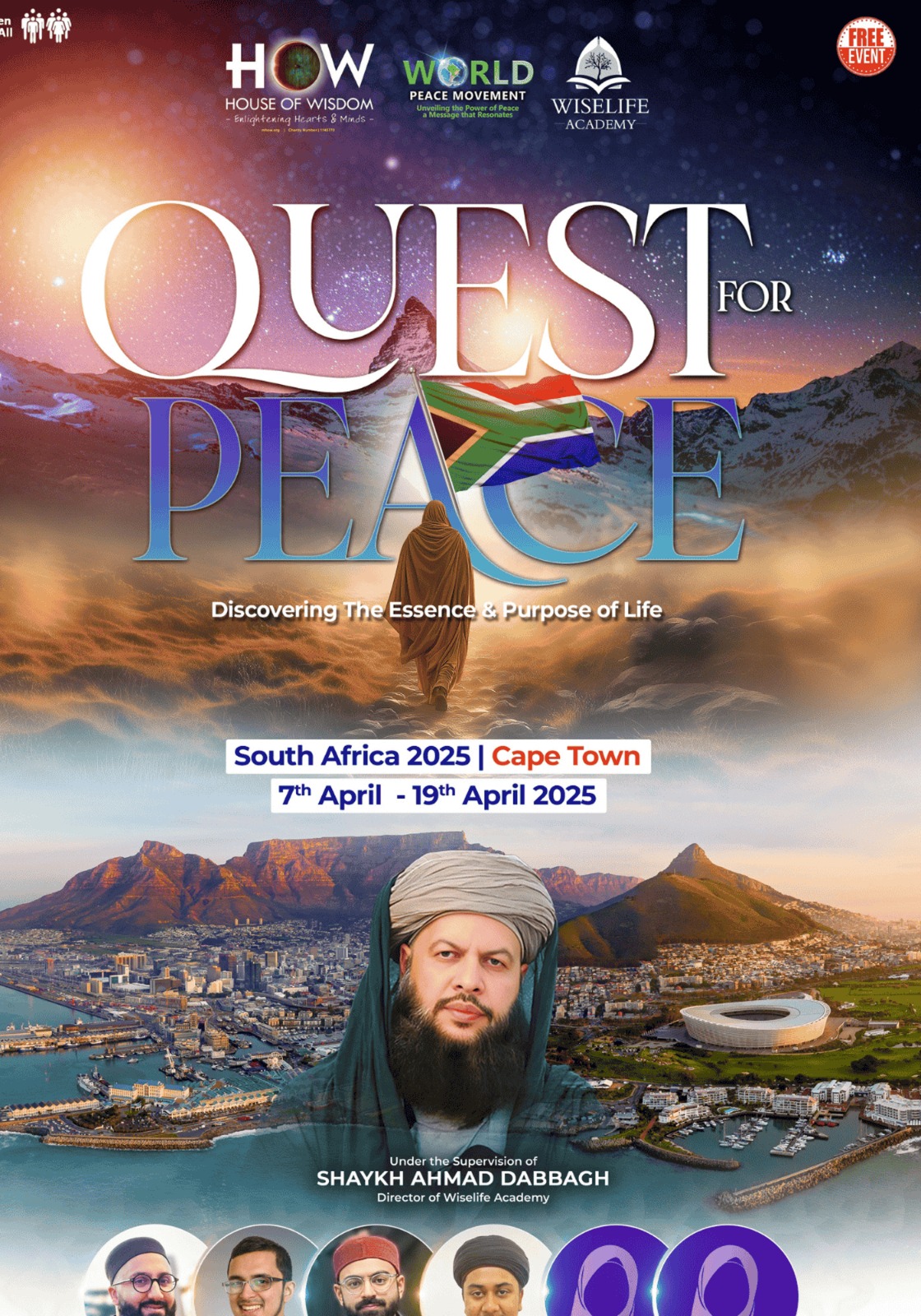 Image representing the event: Quest For Peace South Africa