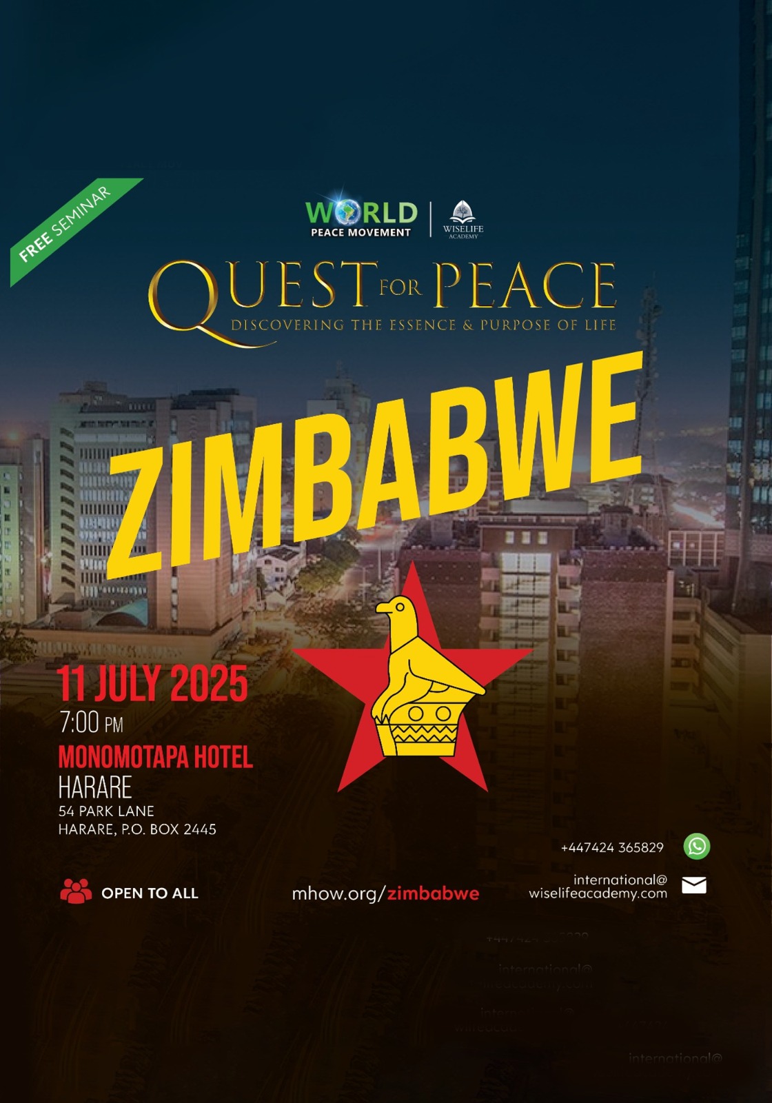 Image representing the event: Zimbabwe