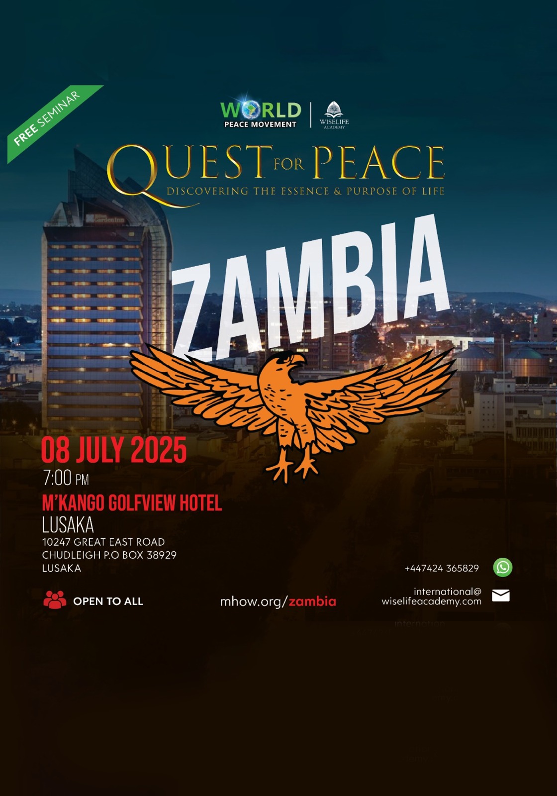 Image representing the event: Zambia