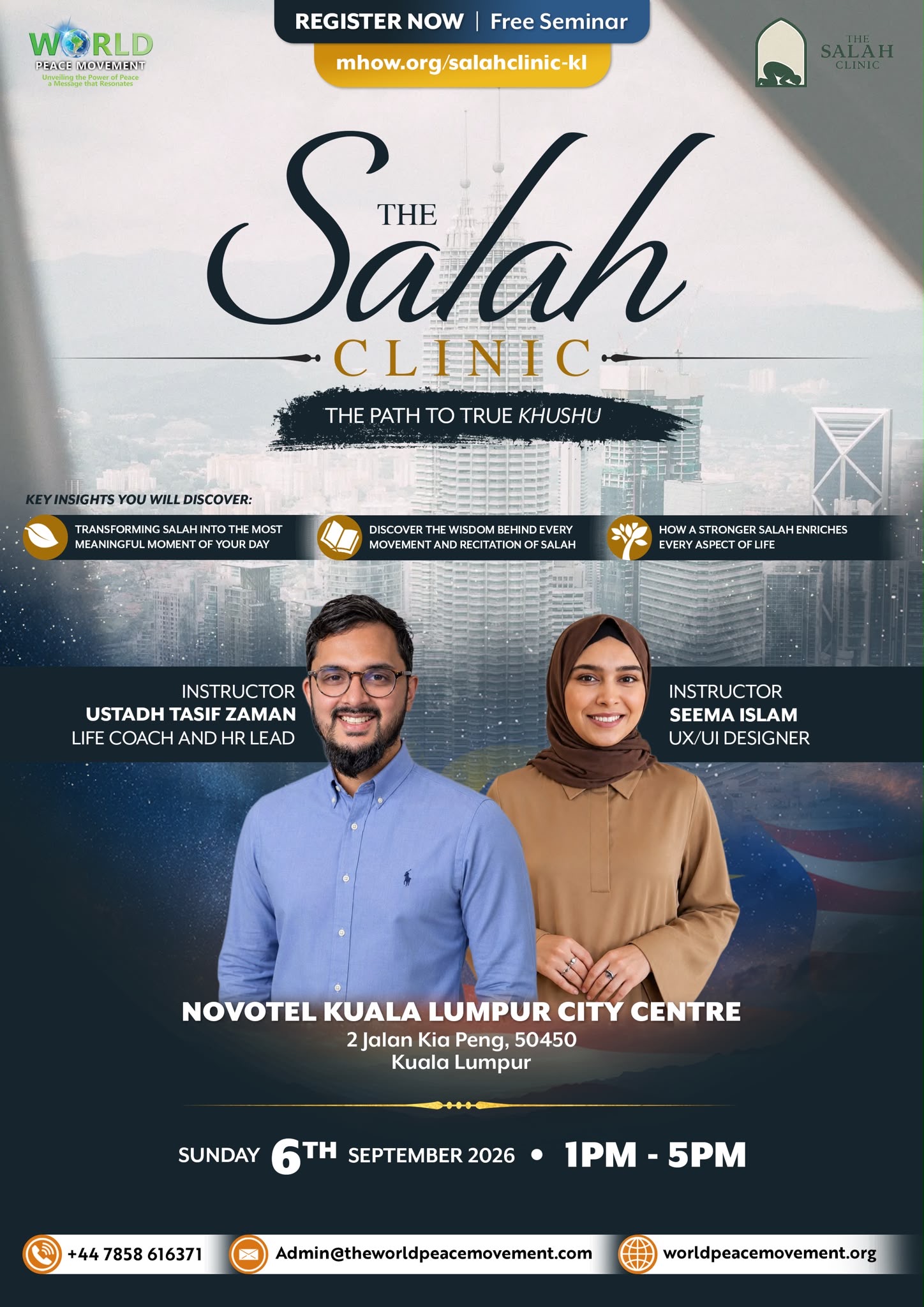 Image representing the event: The Salah Clinic - Malaysia 2026